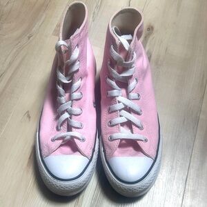 Converse Light Pink Canvas Sneakers